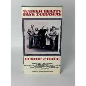 Bonnie and Clyde VHS Warren Beatty Faye Dunaway Warner Home Video 1026 Vintage
